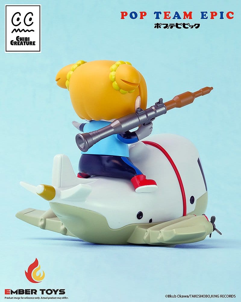 Pop Team Epic pack 2 figurines Vinyl Chibi Creature POPUKO & PIPIMI: Skeleton Competition Ver.