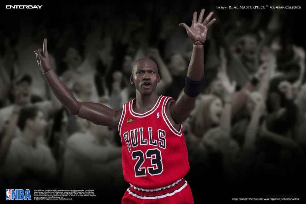 NBA Collection figurine Real Masterpiece 1/6 Michael Jordan Series 2 (Road Jersey Edition) 33 cm