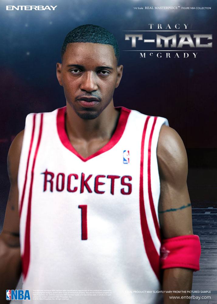 NBA Collection figurine Real Masterpiece 1/6 Tracy McGrady Limited Retro Edition 30 cm