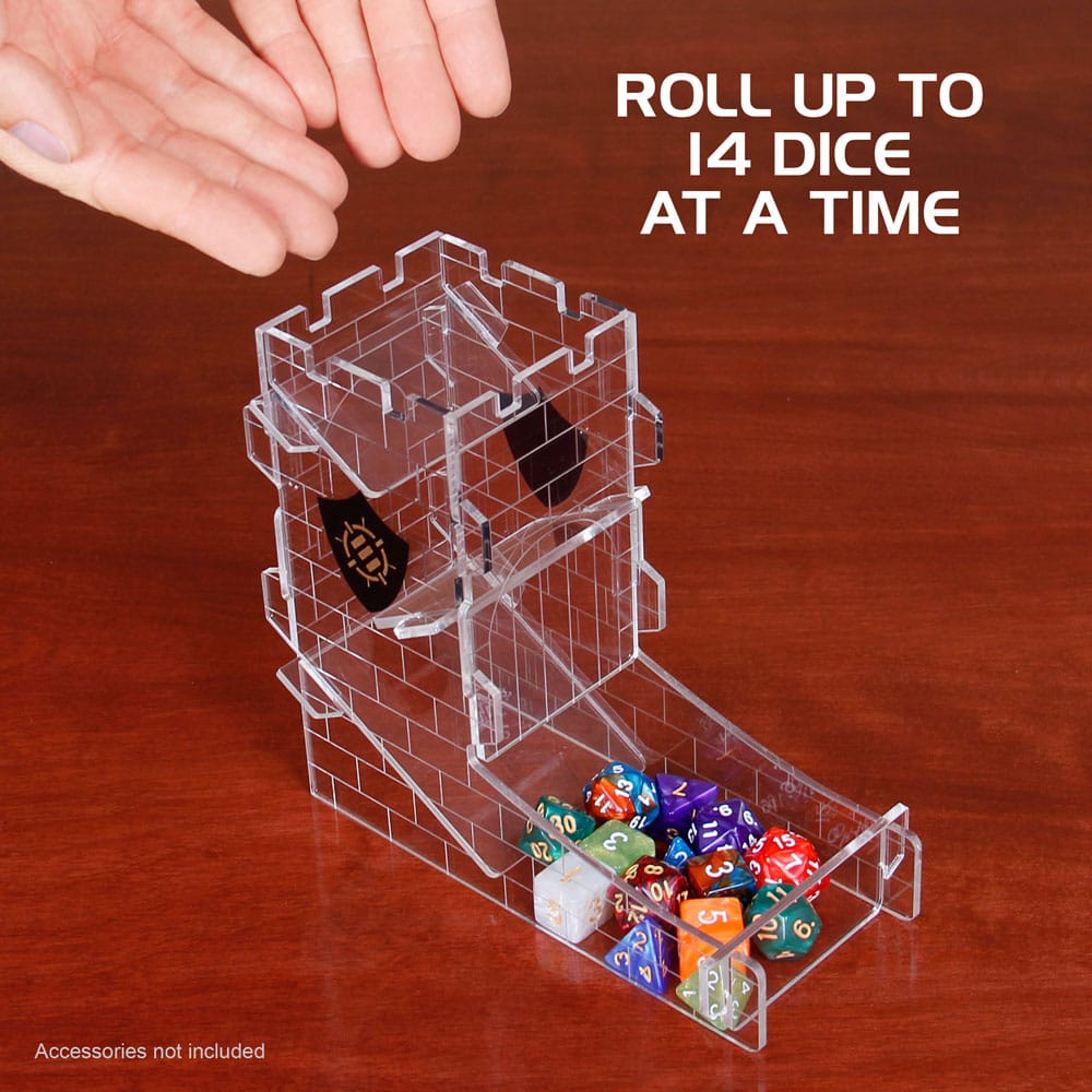 Enhance Tabletop Series tour à dés Clear