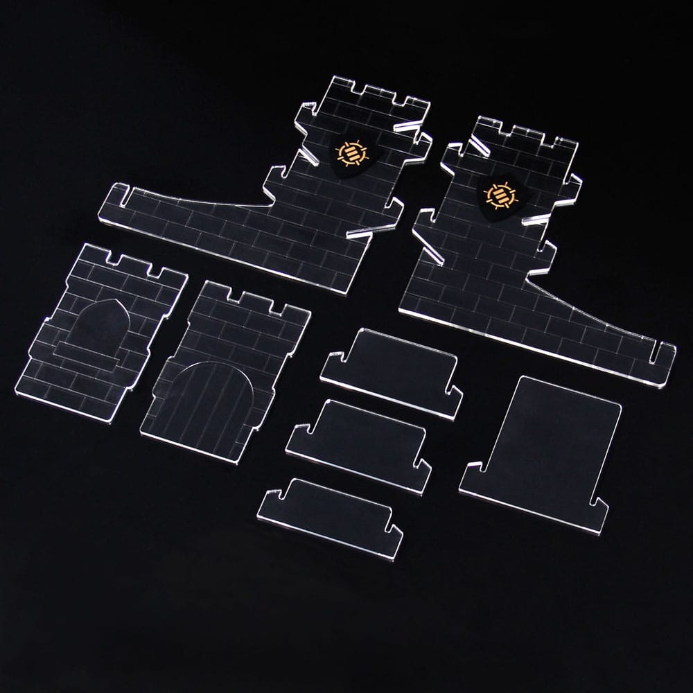 Enhance Tabletop Series tour à dés Clear