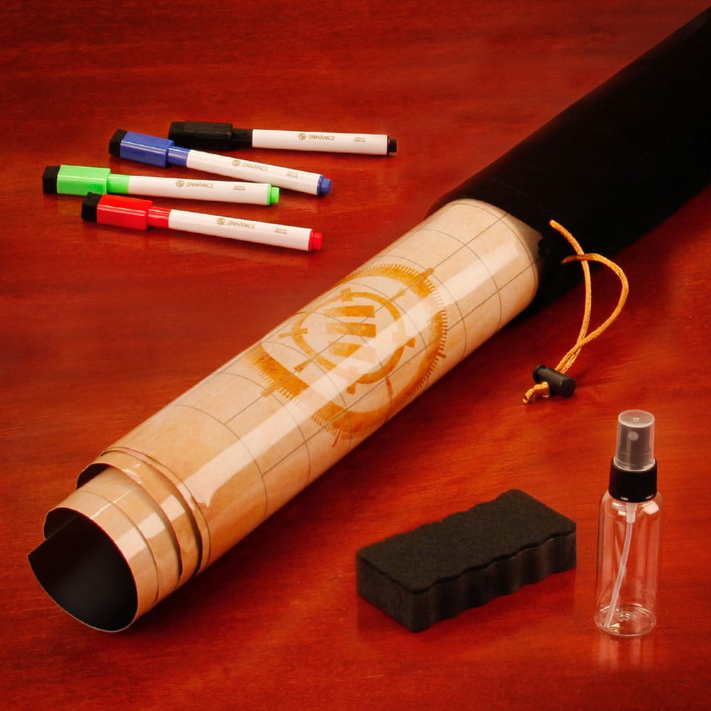 Enhance RPG Series kit de campagne Grid Mat parchemin