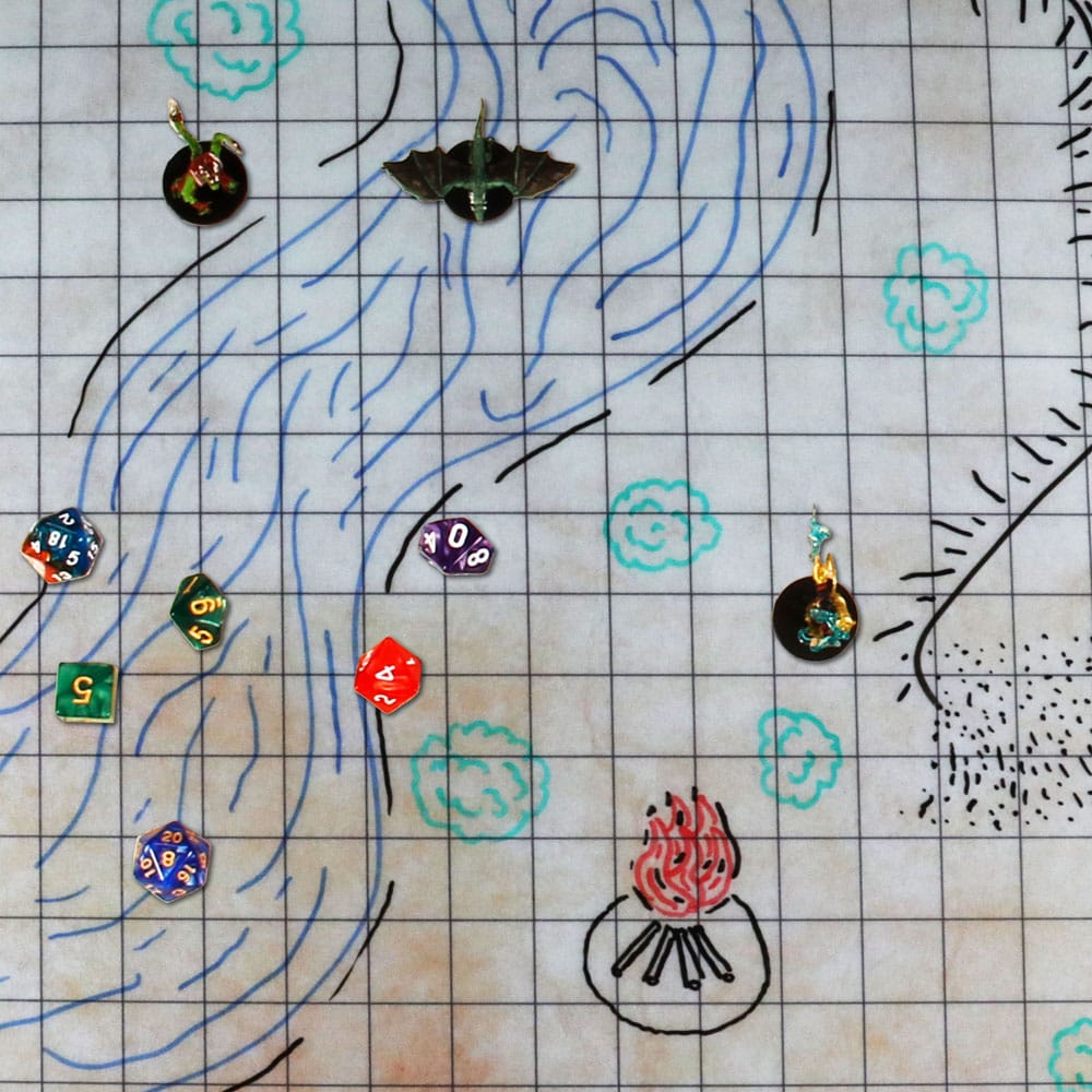 Enhance RPG Series kit de campagne Deluxe Edition Grid Mat