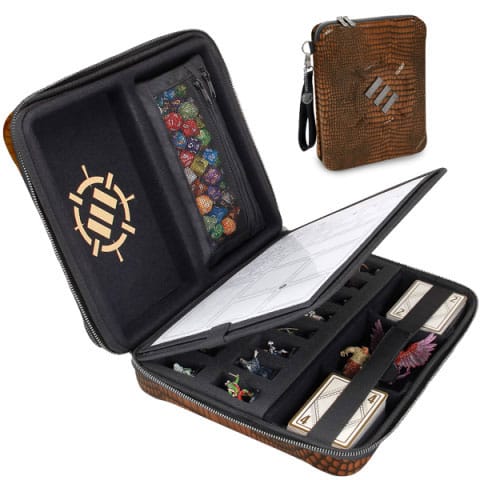 Enhance RPG Series étui organisateur Édition Collector Brown