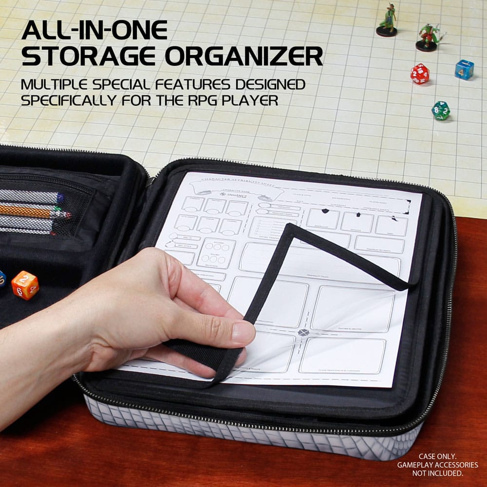 Enhance RPG Series étui organisateur Édition Collector Silver