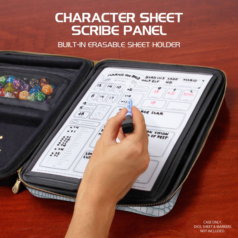 Enhance RPG Series étui organisateur Édition Collector Silver
