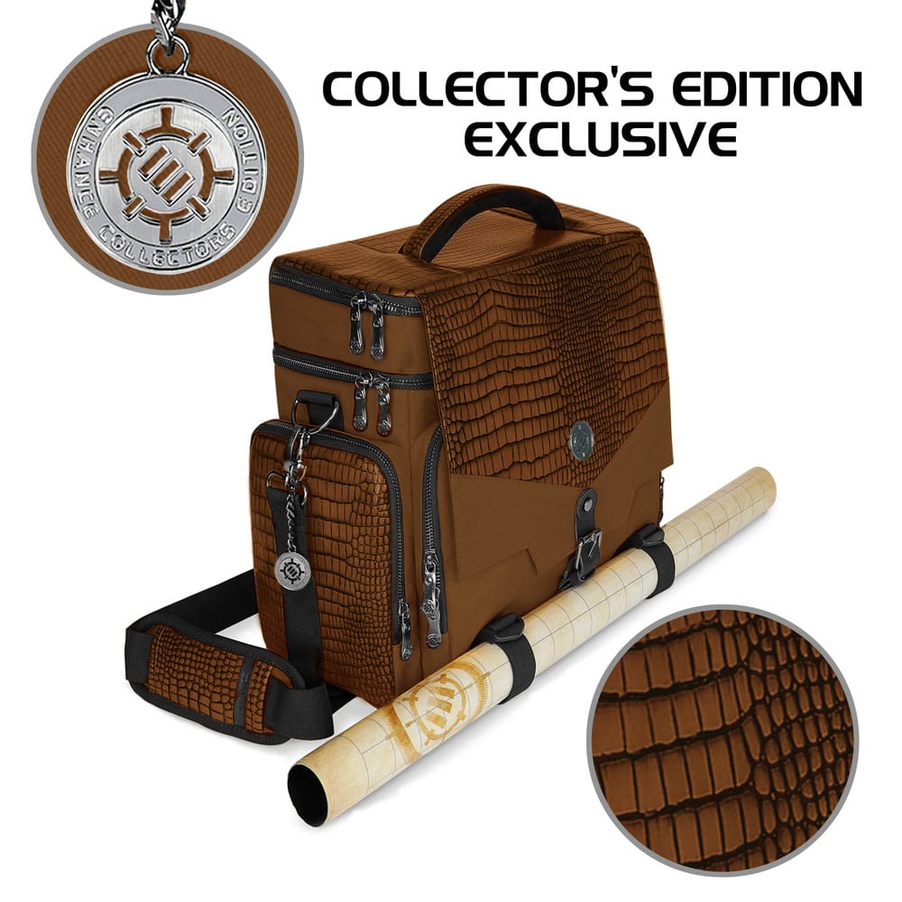 Enhance Tabletop Series Sac de voyage de l'aventurier Édition Collector Brown