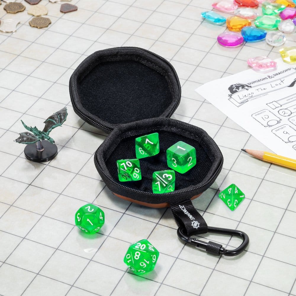 Enhance Tabletop Set de Dés Dragon Vert