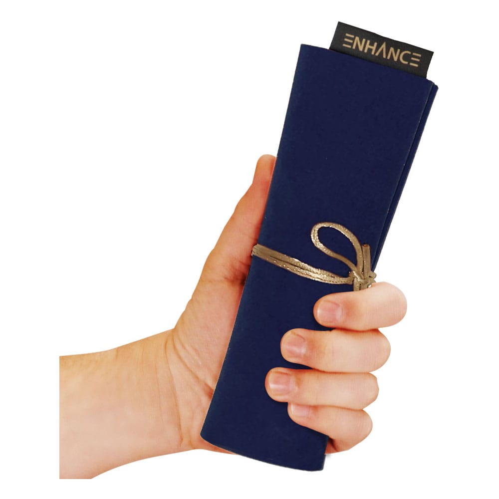 Enhance Tabletop Roll on a Scroll Sac avec dés Bleu