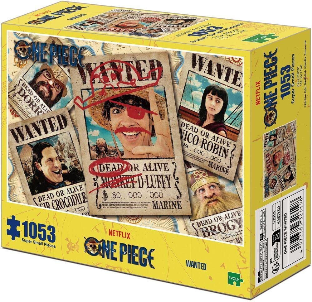 One Piece puzzle 1000 pièces Wanted