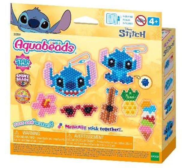 Stitch Aquabeads Kit de bricolage porte-clés