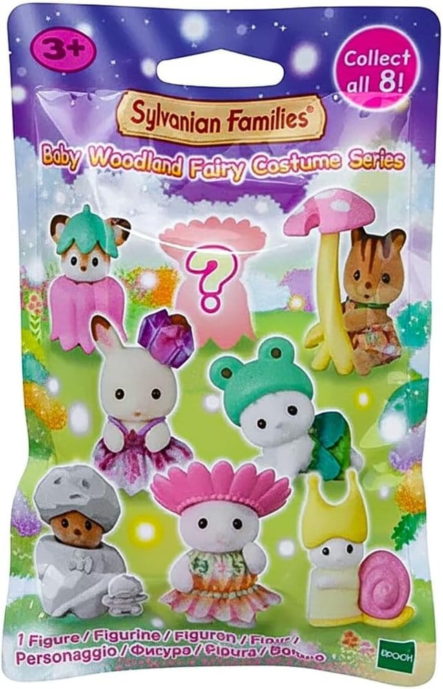 Sylvanian Families Minifigurines Amis Bébés Fées de la Forêt Sachet Surprise 5 cm Présentoir (16)