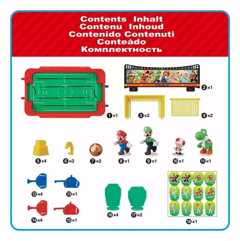 Super Mario jeu Football Striker