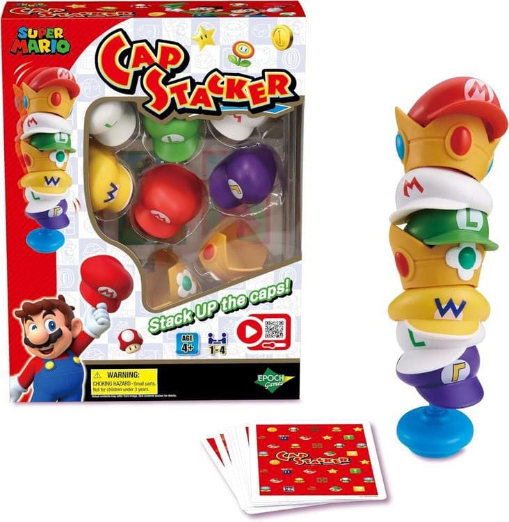 Super Mario jeu Piranha Cap Stacker