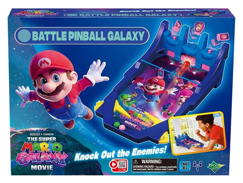 Super Mario jeu Galaxy Movie Battle Pinball