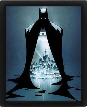 DC Comics posters effet 3Ds Batman Gotham Protector 26 x 20 cm (pack de 3)