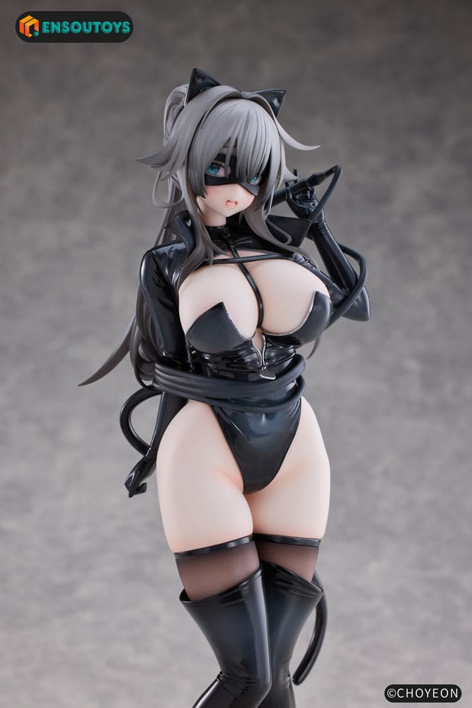 K Pring Original Character statuette 1/6 Cat Woman Happy-chan Different Color Edition 27 cm