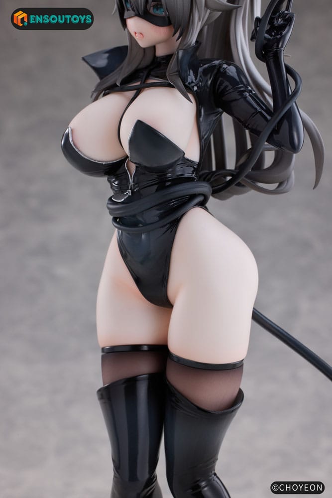 K Pring Original Character statuette 1/6 Cat Woman Happy-chan Different Color Edition 27 cm