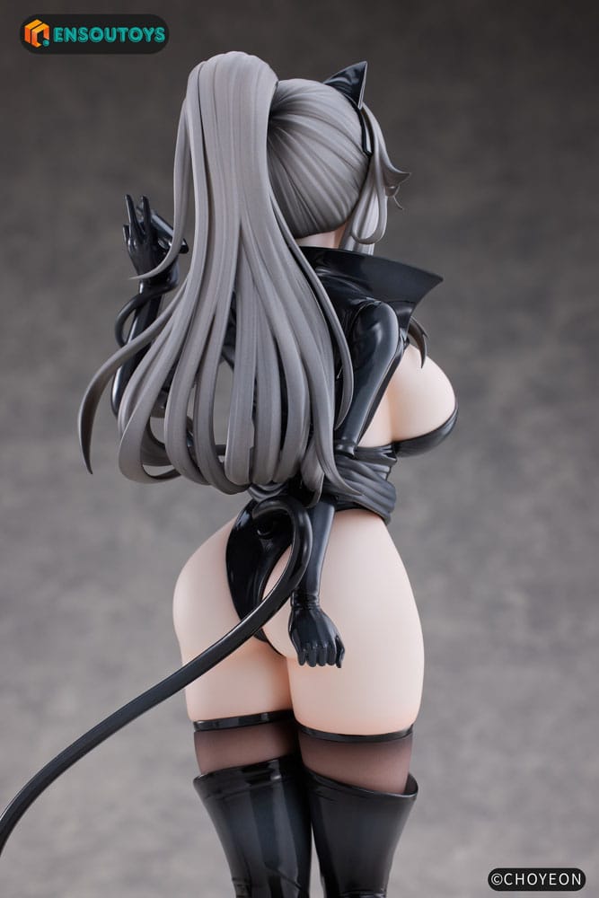 K Pring Original Character statuette 1/6 Cat Woman Happy-chan Different Color Edition 27 cm