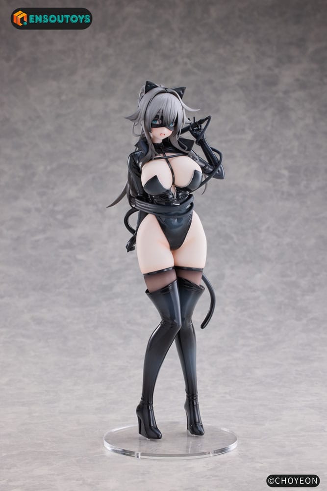 K Pring Original Character statuette 1/6 Cat Woman Happy-chan Different Color Edition 27 cm