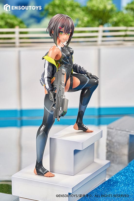 Arms Note statuette 1/7 Swim Team Bucho-chan 22 cm