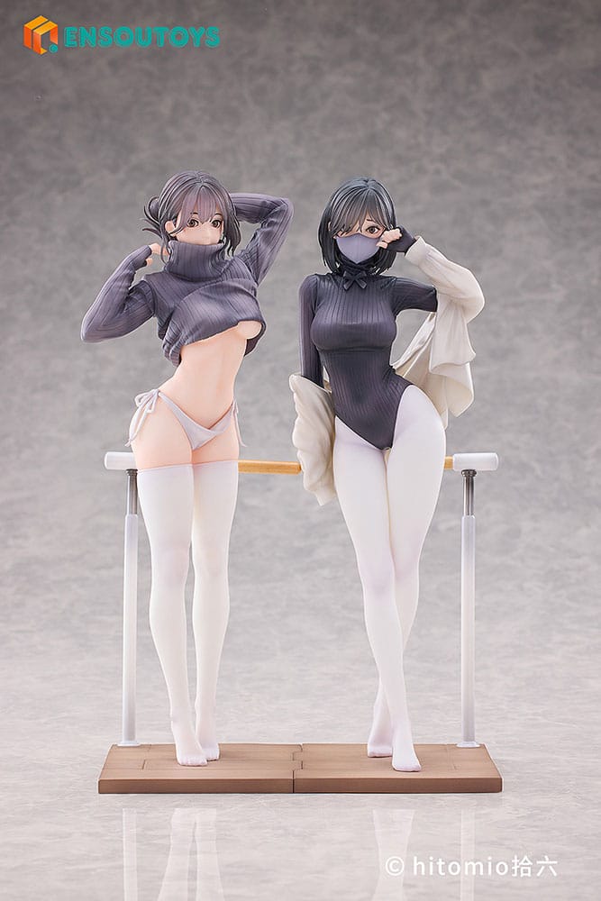 Original Character statuette 1/7 Guitar MeiMei & Shokyu Sensei's Dance Lesson 24 cm