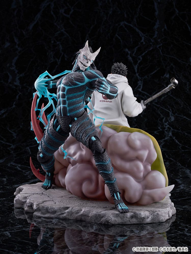 Kaiju No.8 statuette PVC SHIBUYA SCRAMBLE FIGURE 1/7 Kaiju No.8 & Kafka Hibino 29 cm