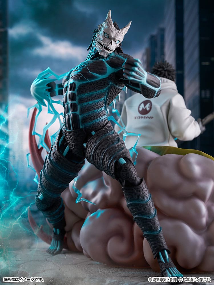 Kaiju No.8 statuette PVC SHIBUYA SCRAMBLE FIGURE 1/7 Kaiju No.8 & Kafka Hibino 29 cm