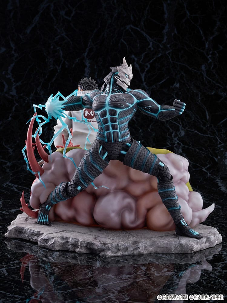 Kaiju No.8 statuette PVC SHIBUYA SCRAMBLE FIGURE 1/7 Kaiju No.8 & Kafka Hibino 29 cm