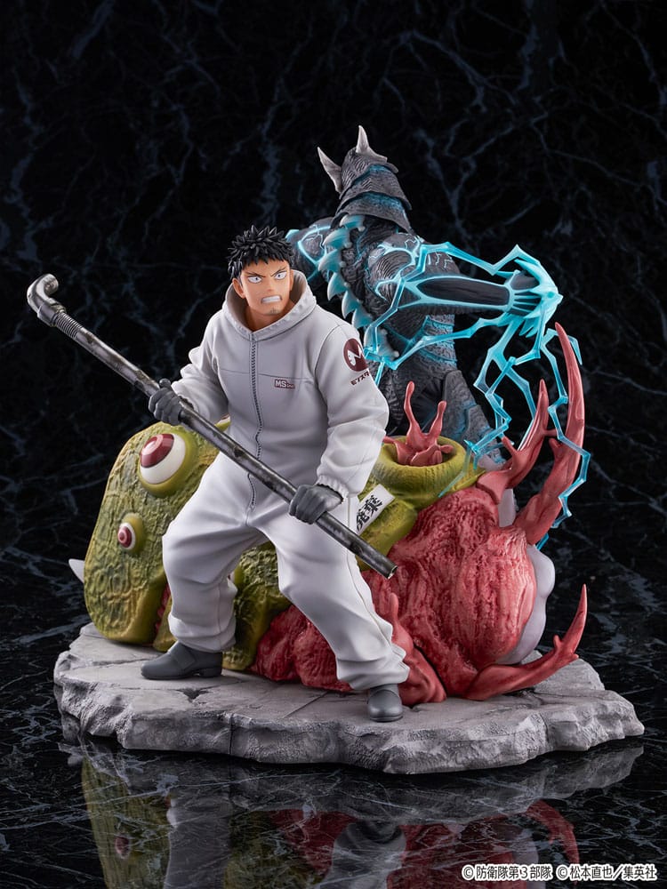 Kaiju No.8 statuette PVC SHIBUYA SCRAMBLE FIGURE 1/7 Kaiju No.8 & Kafka Hibino 29 cm