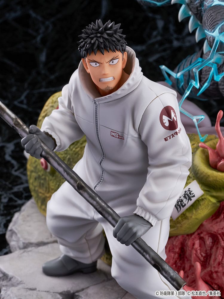 Kaiju No.8 statuette PVC SHIBUYA SCRAMBLE FIGURE 1/7 Kaiju No.8 & Kafka Hibino 29 cm