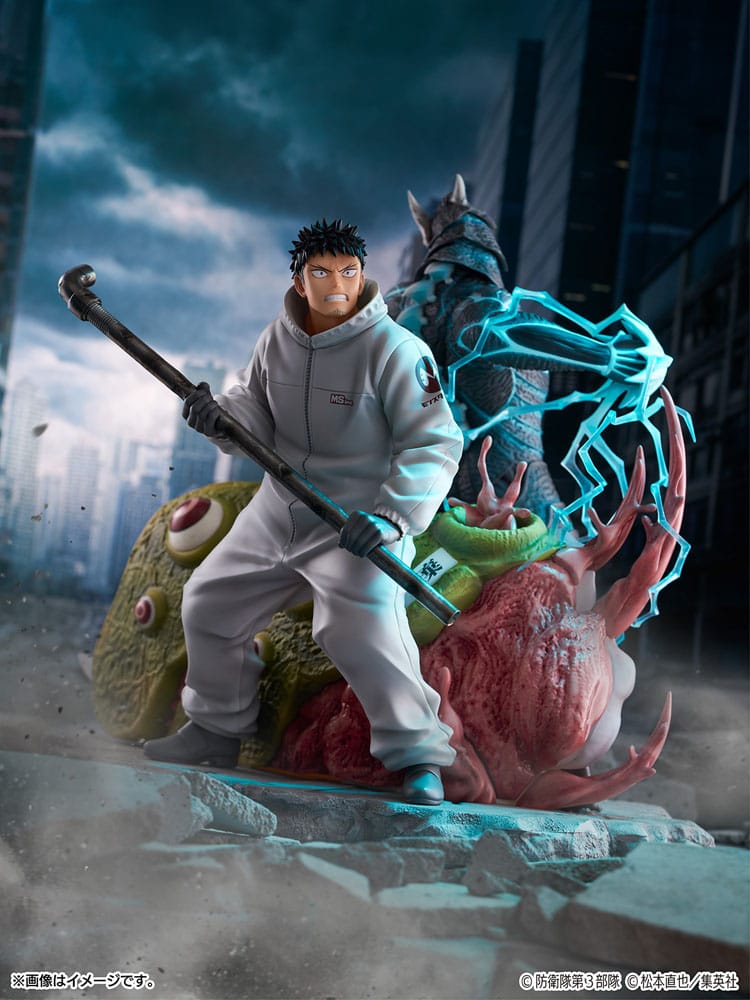 Kaiju No.8 statuette PVC SHIBUYA SCRAMBLE FIGURE 1/7 Kaiju No.8 & Kafka Hibino 29 cm