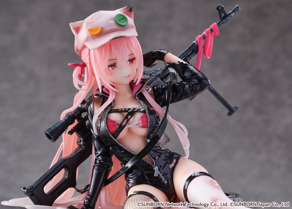 Girls' Frontline statuette PVC SHIBUYA SCRAMBLE FIGURE 1/7 UKM-2000 Gale Lightning -Wounded Ver.- 20 cm