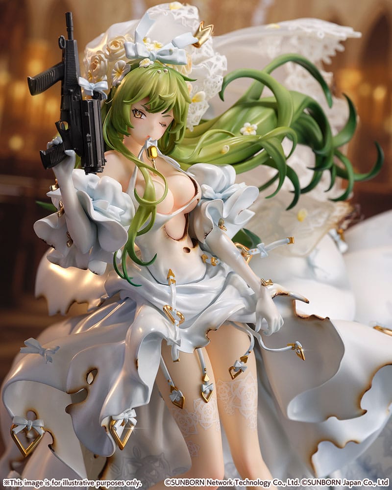 Girls Frontline statuette PVC SHIBUYA SCRAMBLE FIGURE 1/7 M950A Wounded Ver. 29 cm