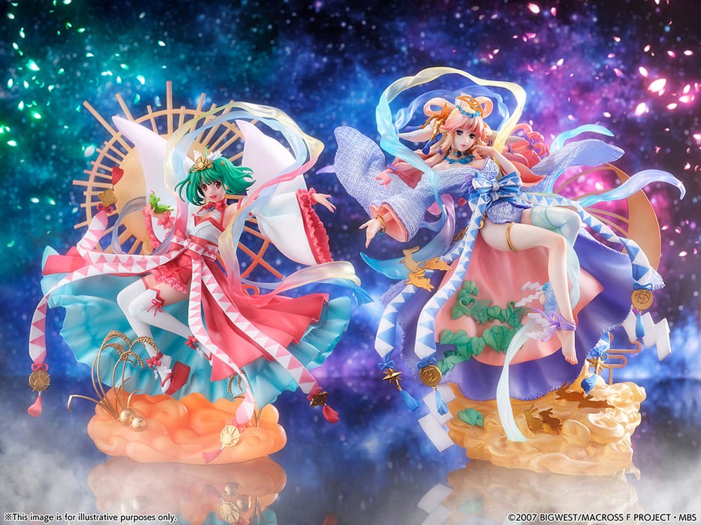 Macross Frontier statuette PVC SHIBUYA SCRAMBLE FIGURE 1/7 Ranka Lee Amaterasu Ver. 29 cm
