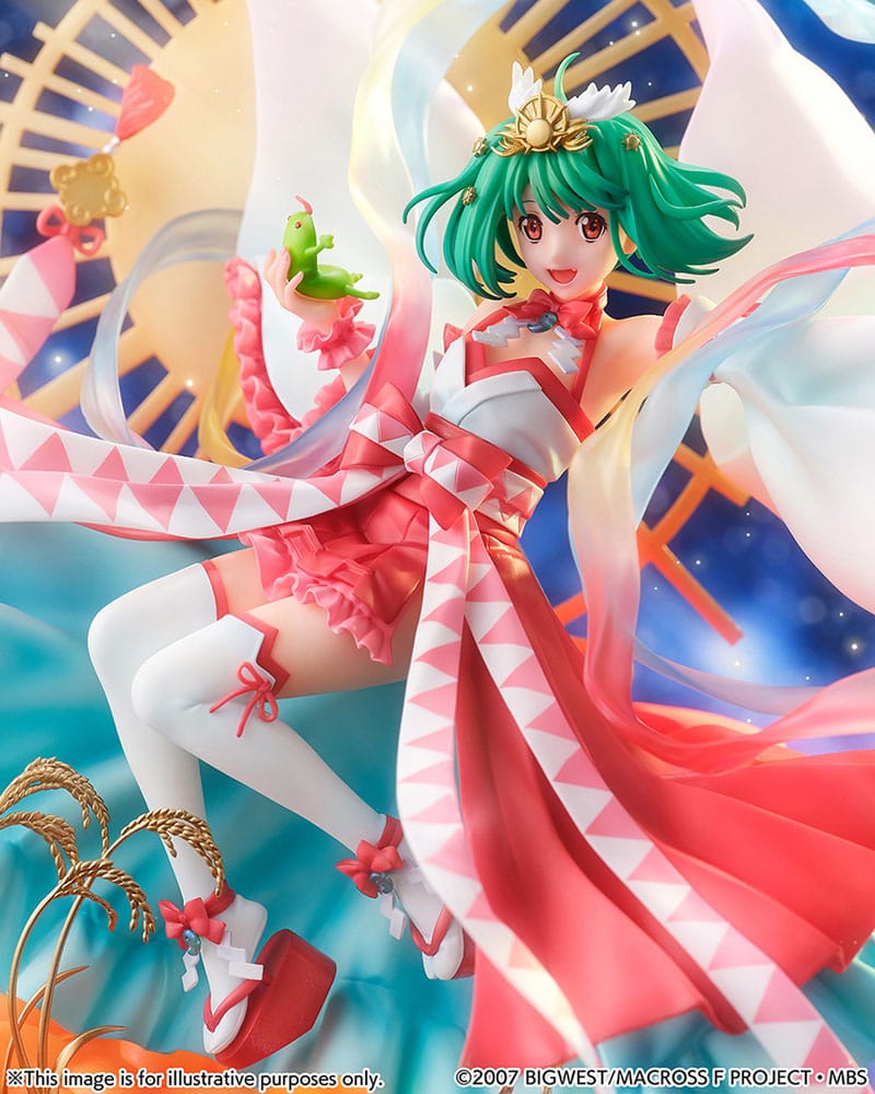 Macross Frontier statuette PVC SHIBUYA SCRAMBLE FIGURE 1/7 Ranka Lee Amaterasu Ver. 29 cm