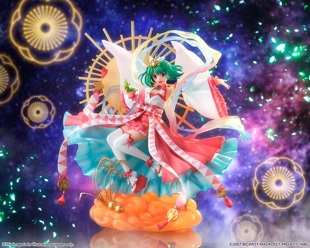 Macross Frontier statuette PVC SHIBUYA SCRAMBLE FIGURE 1/7 Ranka Lee Amaterasu Ver. 29 cm