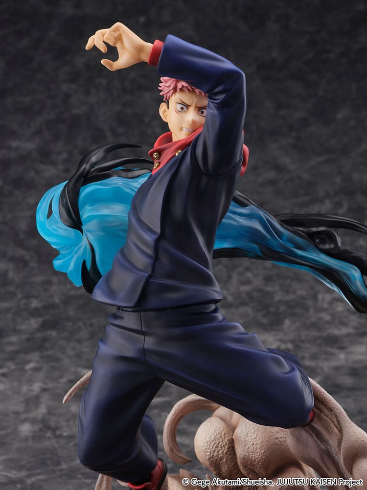 Jujutsu Kaisen statuette PVC SHIBUYA SCRAMBLE FIGURE 1/7 Yuji Itadori 31 cm
