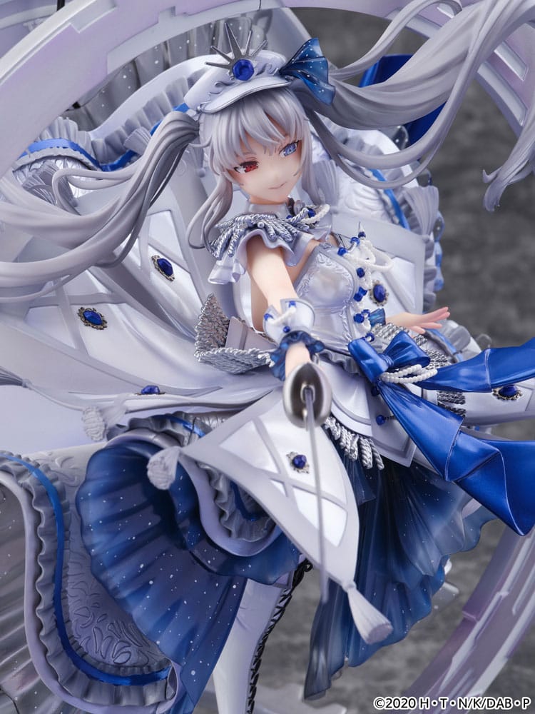 Date A Bullet statuette PVC SHIBUYA SCRAMBLE FIGURE 1/7 The White Queen -Royal Blue Sapphire Dress Ver. 33 cm
