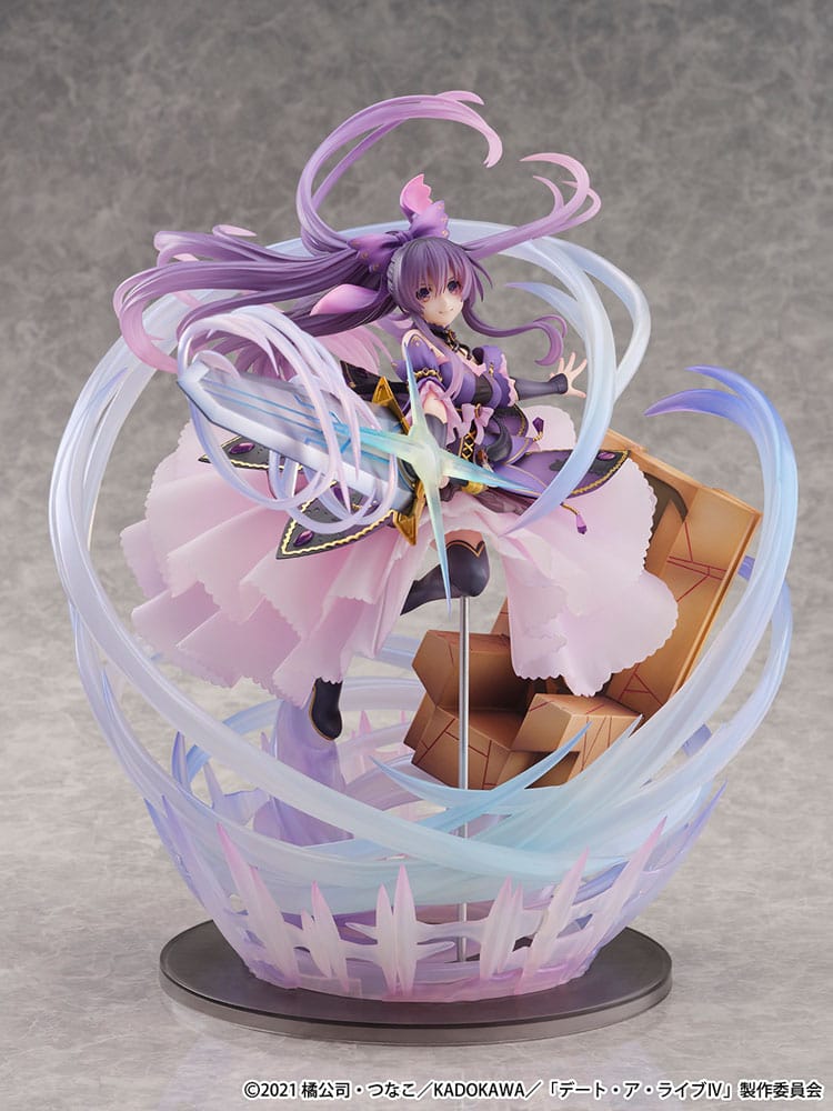 Date A Live IV statuette PVC SHIBUYA SCRAMBLE FIGURE 1/6 Tohka Yatogami Princess Amethyst Dress Ver. 32 cm