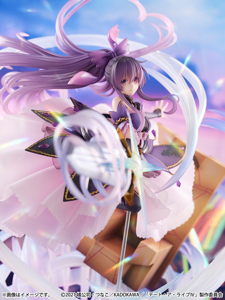 Date A Live IV statuette PVC SHIBUYA SCRAMBLE FIGURE 1/6 Tohka Yatogami Princess Amethyst Dress Ver. 32 cm
