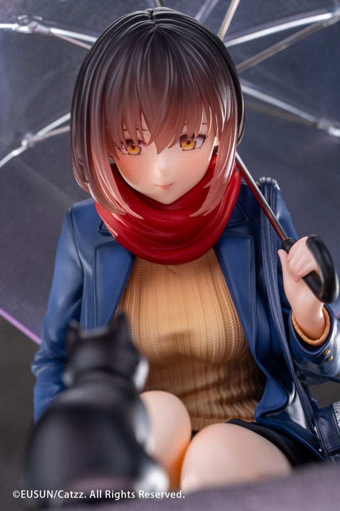 Original Character statuette 1/7 Rainy Day - Meeting Illustrated by Catzz 16 cm