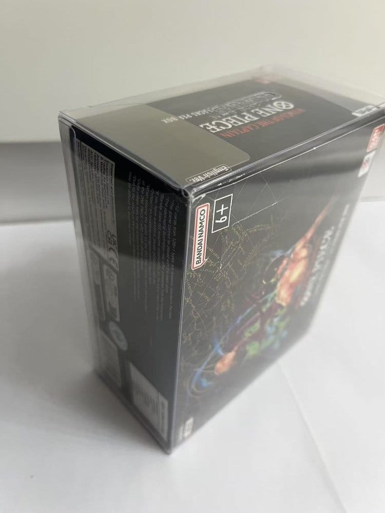 Pack 5 boîtes de protection en PET pour One Piece Booster Box (Anglais, OPP 4-6) 12 x 6 x 15 cm
