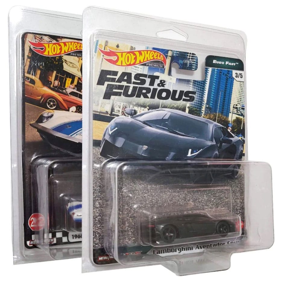 Hot Wheels pack 19 protection pour blisters (Premium Car)
