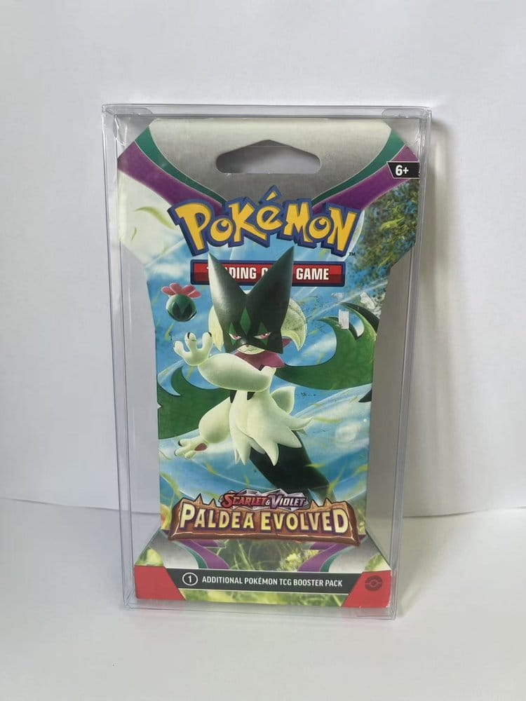 Evoretro Protecteurs PET pour Pokémon TCG Booster Pack 0 mm (Pack de 10)
