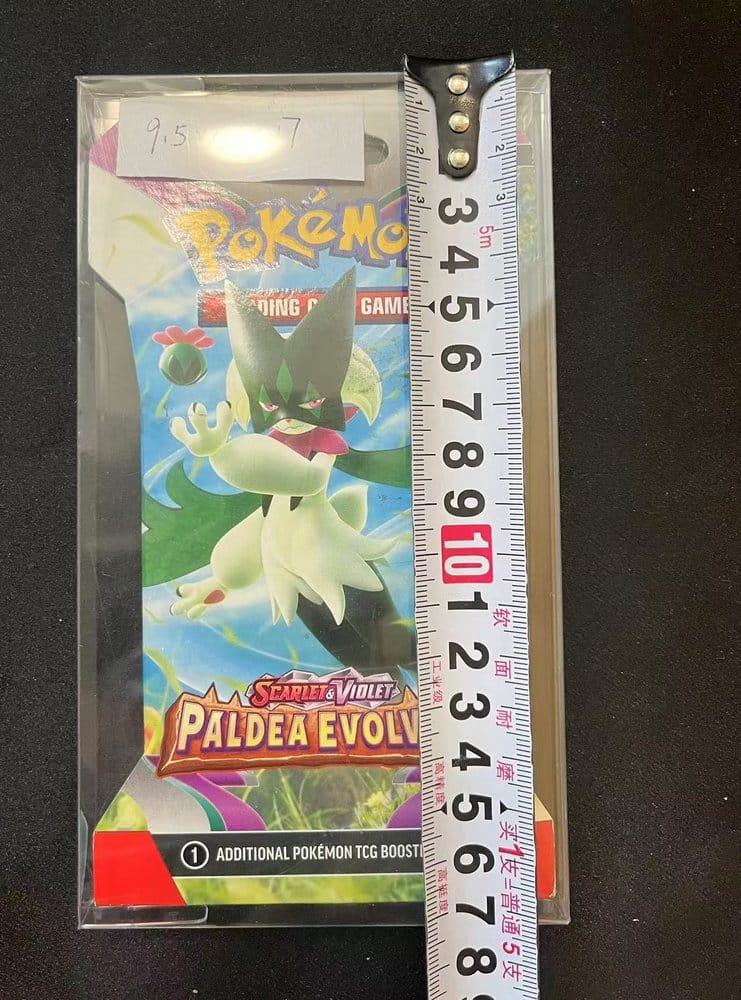 Evoretro Protecteurs PET pour Pokémon TCG Booster Pack 0 mm (Pack de 10)