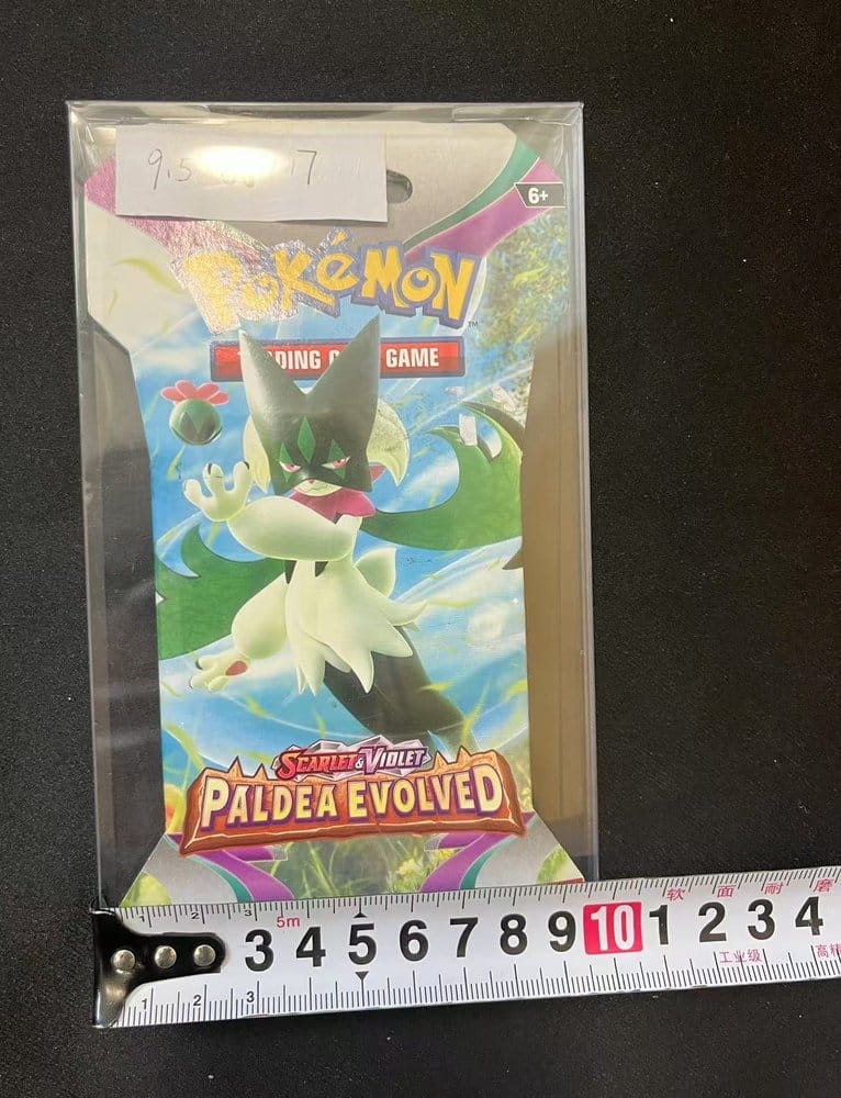 Evoretro Protecteurs PET pour Pokémon TCG Booster Pack 0 mm (Pack de 10)