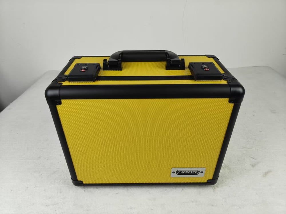 Evoretro valise TCG pour 90 Cartes Jaune