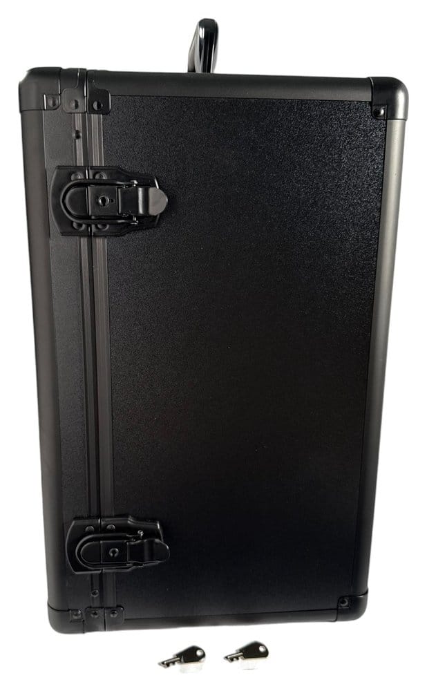 Evoretro Vitrine et Mallette de Transport pour Figurines et Modèles de Collection 45 x 37 cm