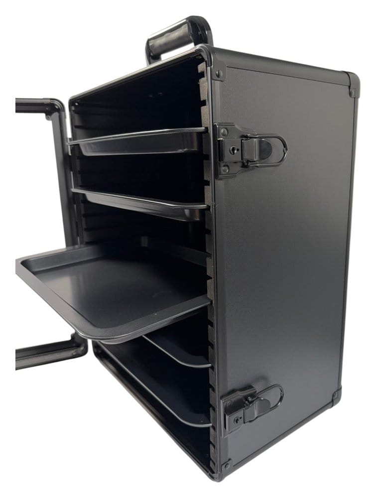 Evoretro Vitrine et Mallette de Transport pour Figurines et Modèles de Collection 45 x 37 cm